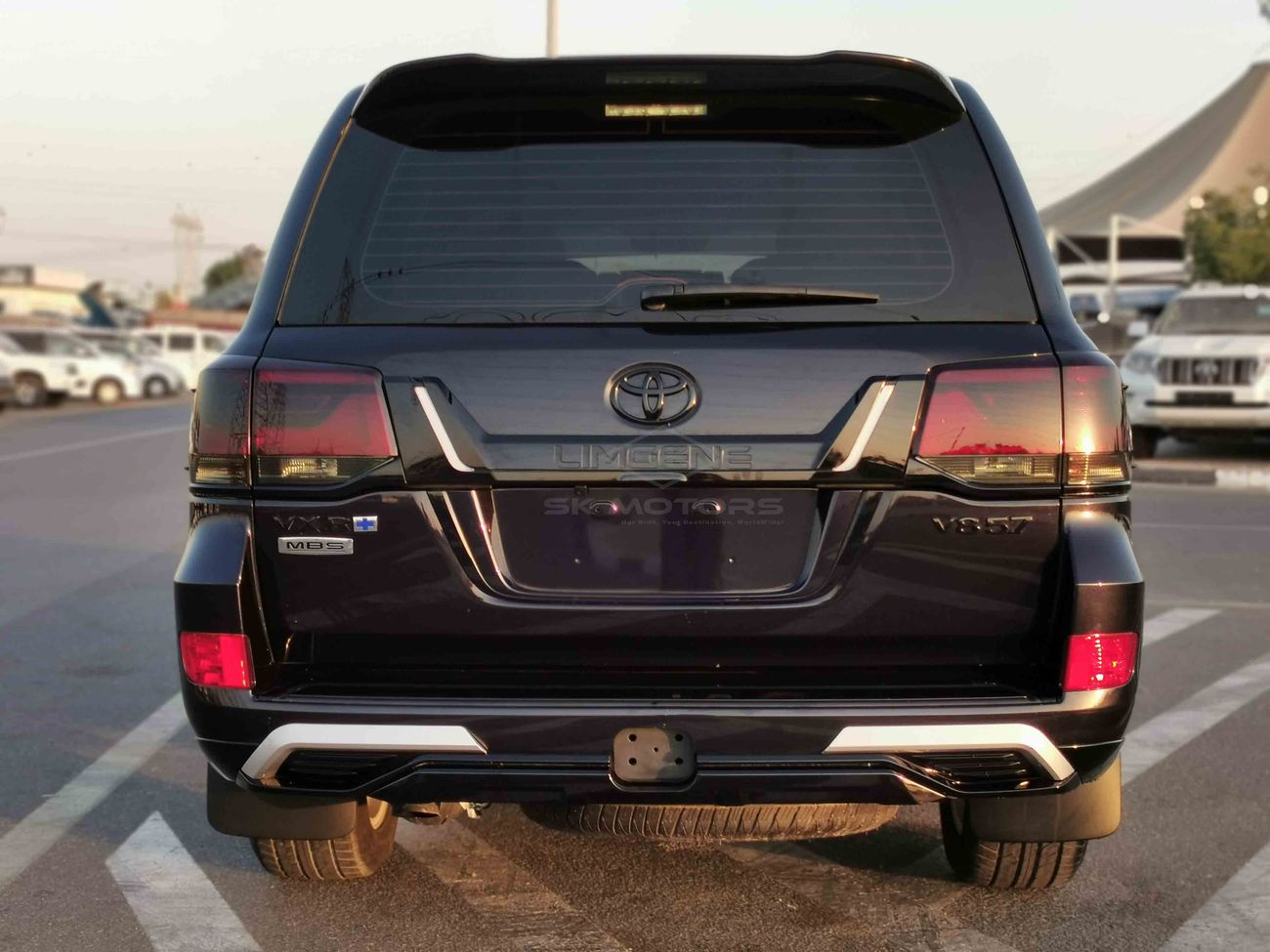 Toyota Land Cruiser 5.7L PETROL,20" ALLOY RIMS, BLACK EDITION WITH MBS KIT, MASSAGER SEATS, CRAWL CONTROL (CODE # VXR04)