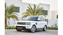 Land Rover Range Rover Sport HSE 5.0L V8 - 2 Y Warranty - GCC - AED 1,743 Per Month - 0% Downpayment