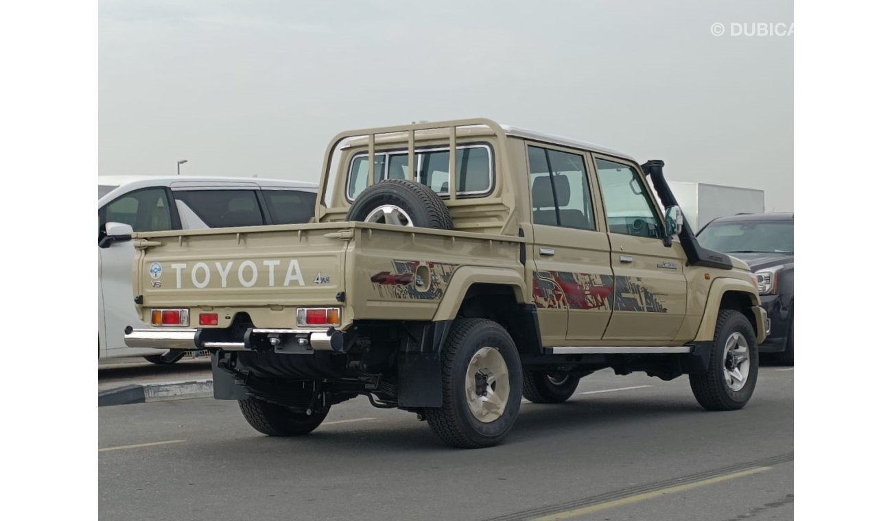 Toyota Land Cruiser Pick Up 4.5L Diesel, FULL OPTION / M/T / Double Cab / Diff Lock / Wooden Interior (CODE # 47711)