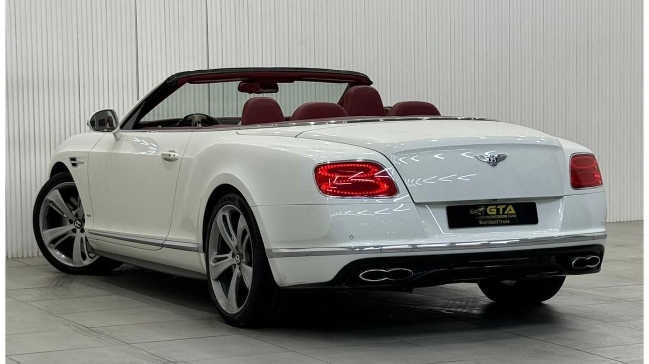 بنتلي كونتيننتال جي تي سي 2016 Bentley Continental GTC V8S Convertible, Full Service History, Excellent Condition, GCC