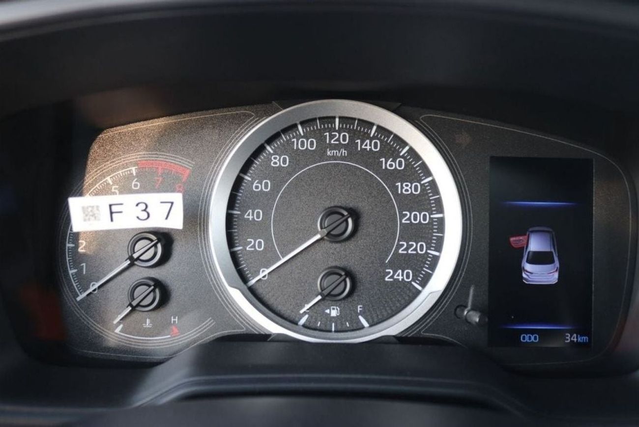 تويوتا كورولا 1.2 L ELITE , PETROL, AUTOMATIC, SUNROOF, PUSH STRT, MONITOR, BACK CAMERA, MODEL 2023 FOR EXPORT