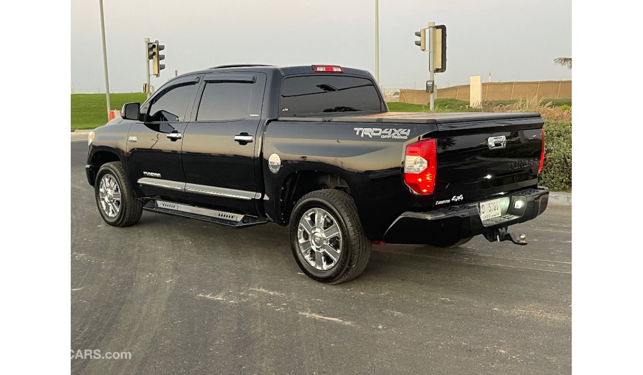 Toyota Tundra Tundra pickup model 2018 Limited, in agency condition number one