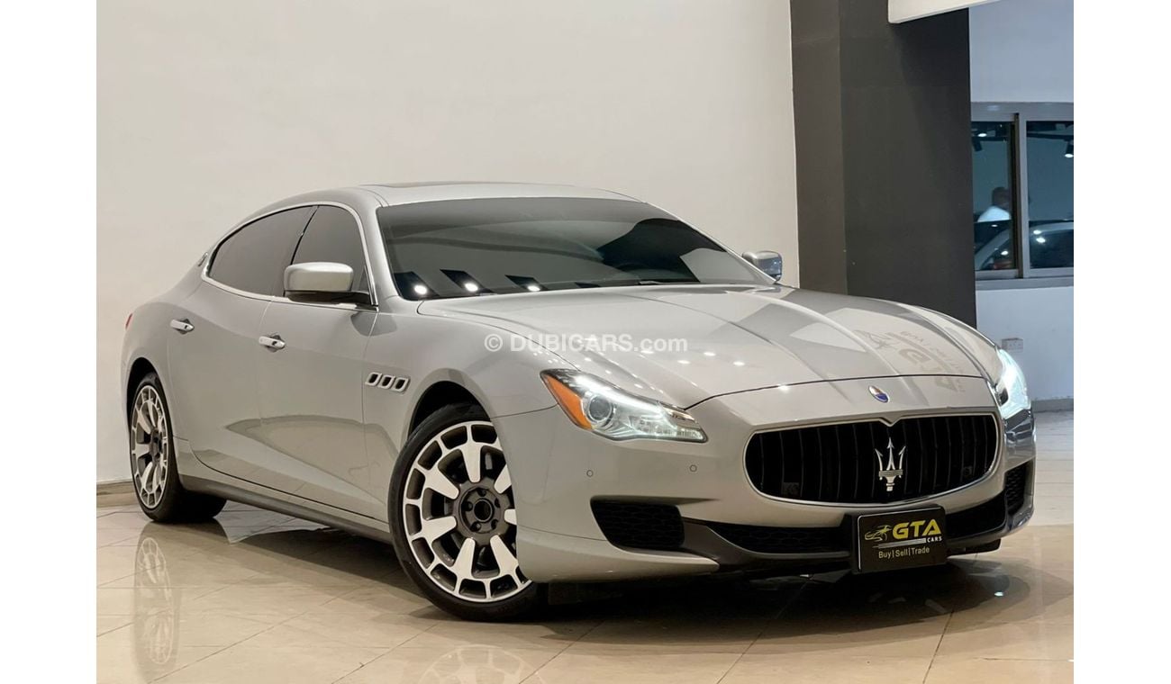 Maserati Quattroporte 2014 Maserati Quattroporte S Special Edition, Full Service History, Warranty, GCC