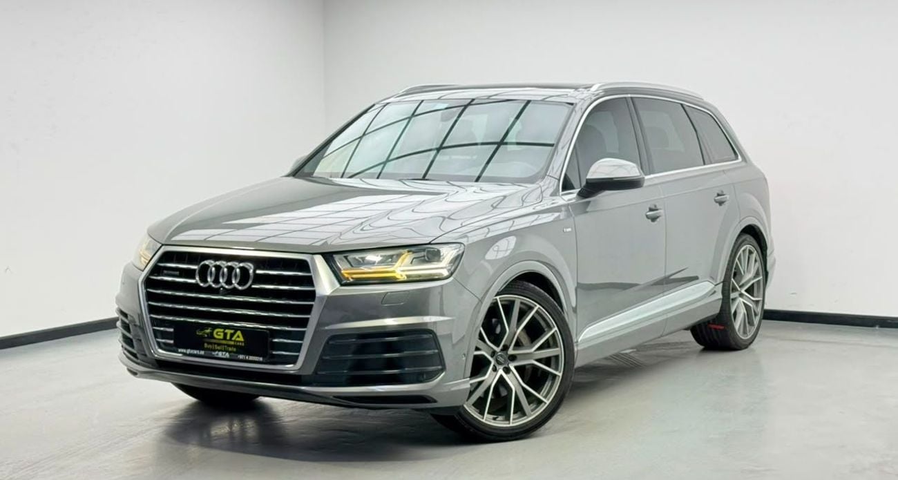 Audi Q7 45 TFSI S-LINE LUXURY 2018 Audi Q7 45 TFSI S-Line, Gta Service Contract, Full Agency Service History