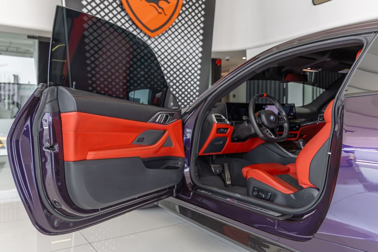 BMW M4 BMW M4 COMPETITION | COUPE | GCC | 5 YEARS WARRANTY | SERVICE CONTRACT | FULL CARBON FIBER 2025