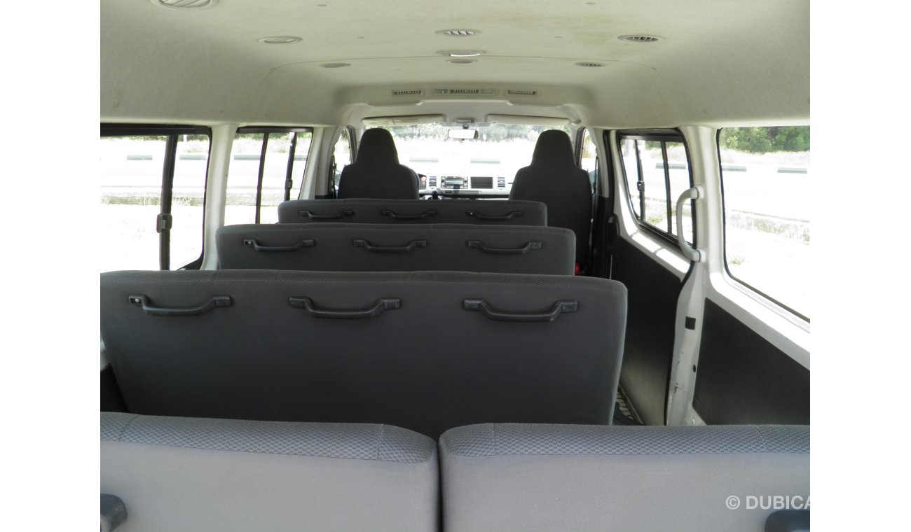 Toyota Hiace Mid roof 2013 14 seats Ref# 337