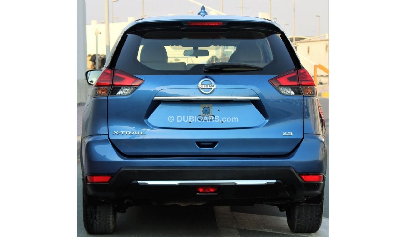 Nissan XTrail Nissan X-Trail 2018 GCC No. 2 in excellent condition, without paint, without accidents, very clean f