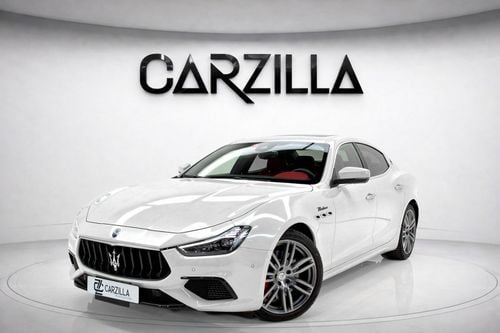 Maserati Ghibli Modena 3.0L AED 3,329 / Monthly l 0% Downpayment l Modena V6 l 1 Year Warranty