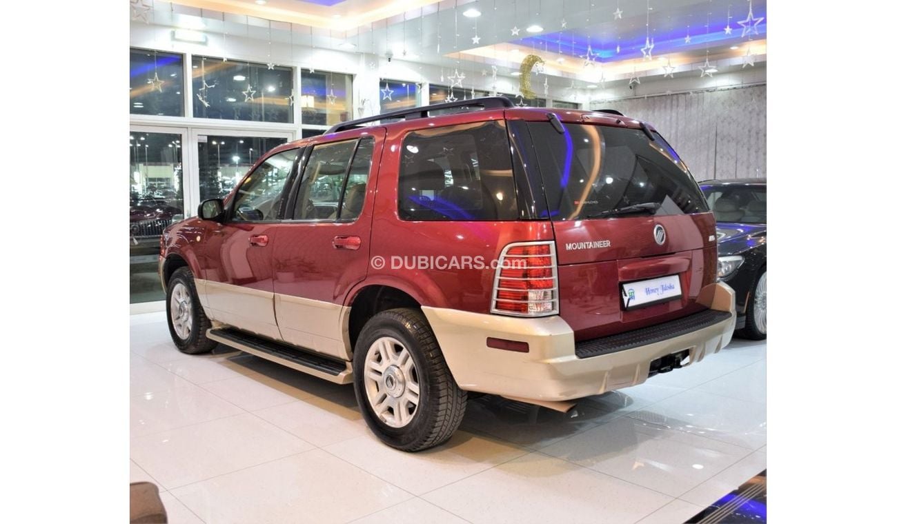 Mercury Mountaineer EXCELLENT DEAL for our Mercury Mountaineer AWD ( 2004 Model! ) in Red Color! GCC Specs
