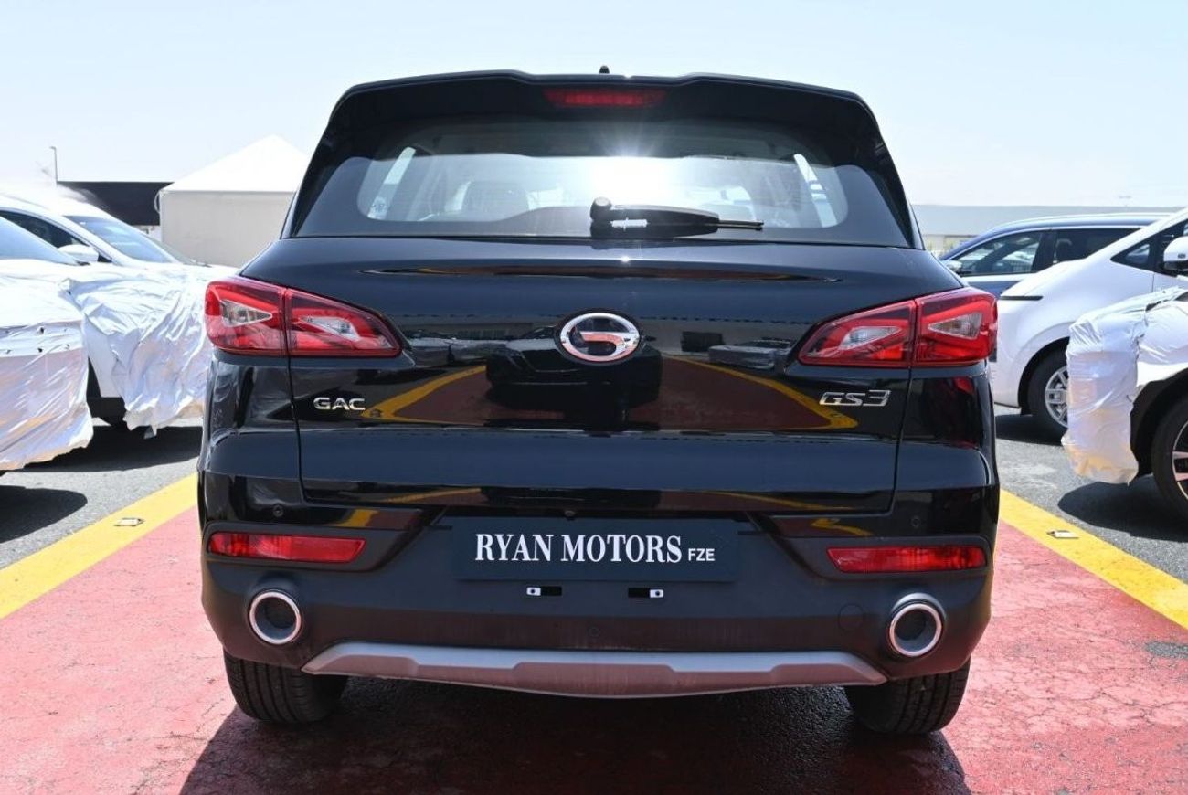 جي إي سي GS3 GAC GS3 1.5L Petrol, GCC Spec Model 2024, Color Black