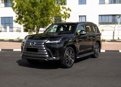 Lexus LX600 SIGNATURE with Mark Levinson / Black in Tan / 22inch Rims