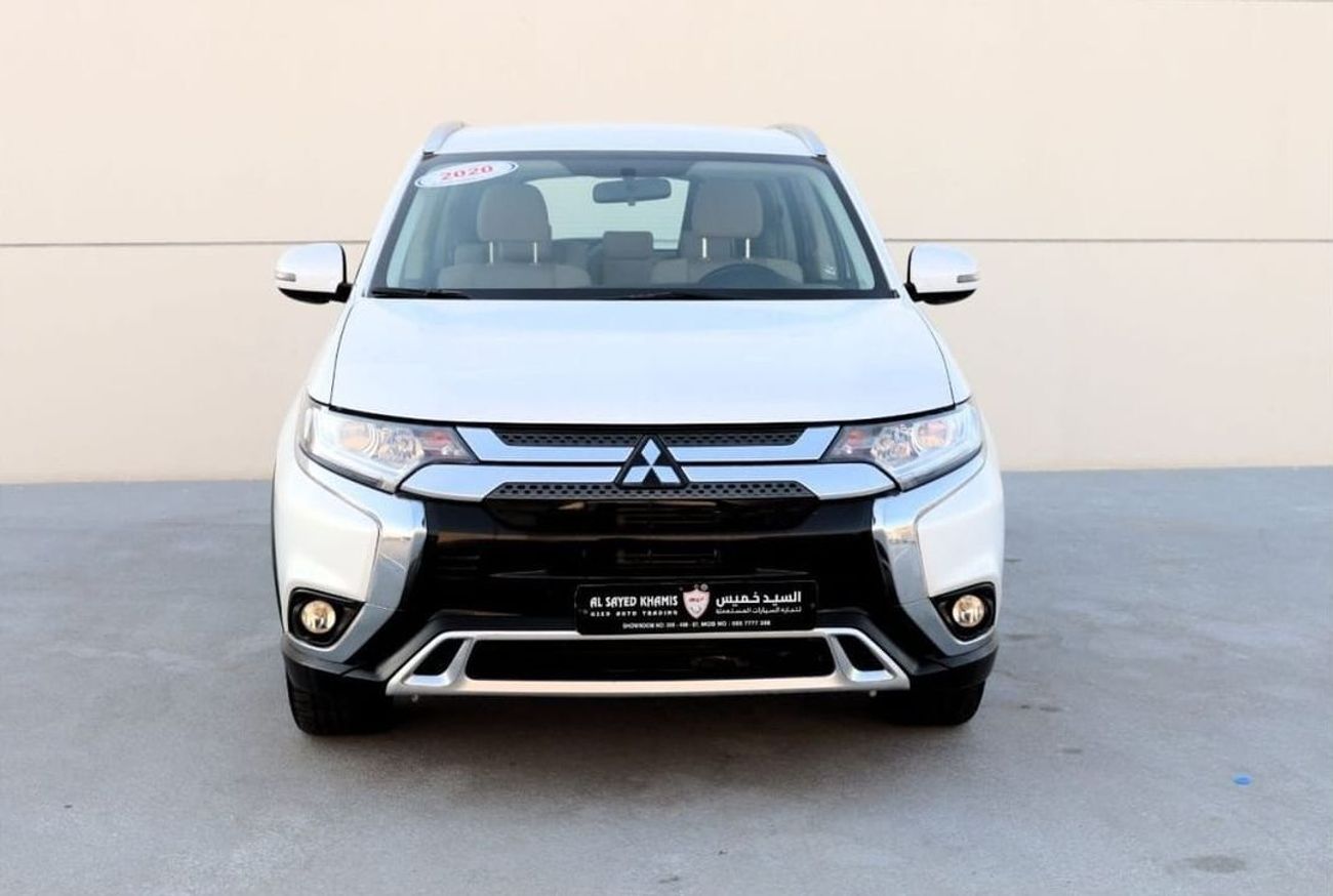 Mitsubishi Outlander GLX Basic 2.4L (5 Seater) Mitsubishi Outlander 2020 GCC edition, mileage 85,000 KM, with a 2.4L engi