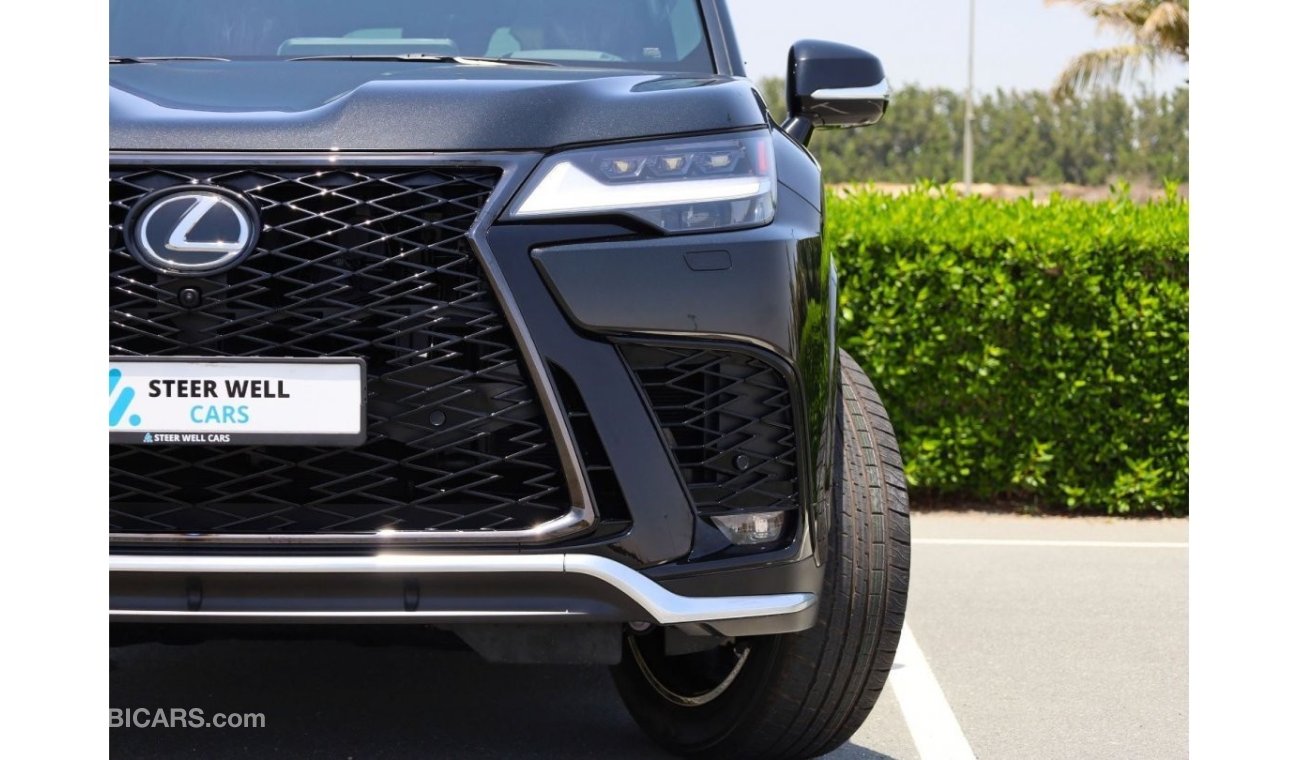 Lexus LX600 F-Sport | 3.5L V6 4X4 | 5 Year International Warranty | GCC Specs