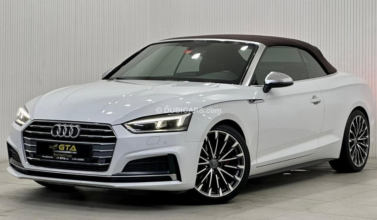Audi A5 40 TFSI Style & Technology Selection S-line 2018 Audi A5 S-Line Cabriolet, Warranty, Full Audi Servi