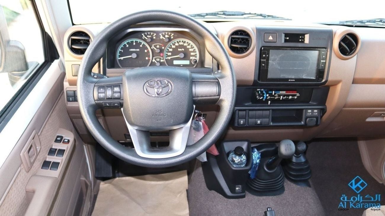 Toyota Land Cruiser 70 Diesel VDJ 4.5L V8 (5 Doors) 2024 SCREEN AND CAMERA , POWER WINDOW AND CENTER LOCK ,