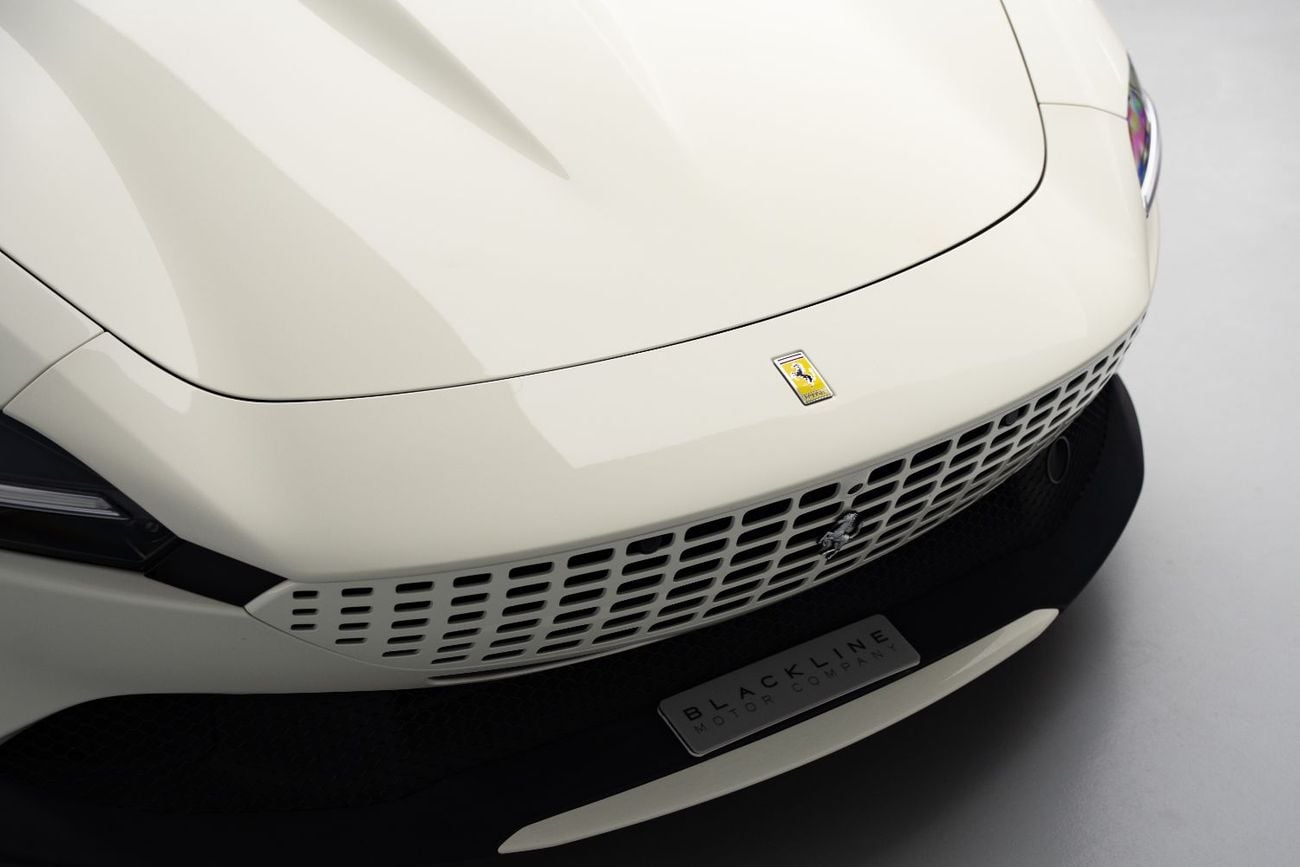 فيراري روما STANDARD BUY NOW, PAY 2027 | THE BLACKLINE STANDARD | Ferrari Warranty + Service Contract, GCC