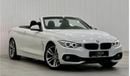BMW 420i 2016 BMW 420i Sport Line, Warranty, Service History, Just Been Serviced, GCC