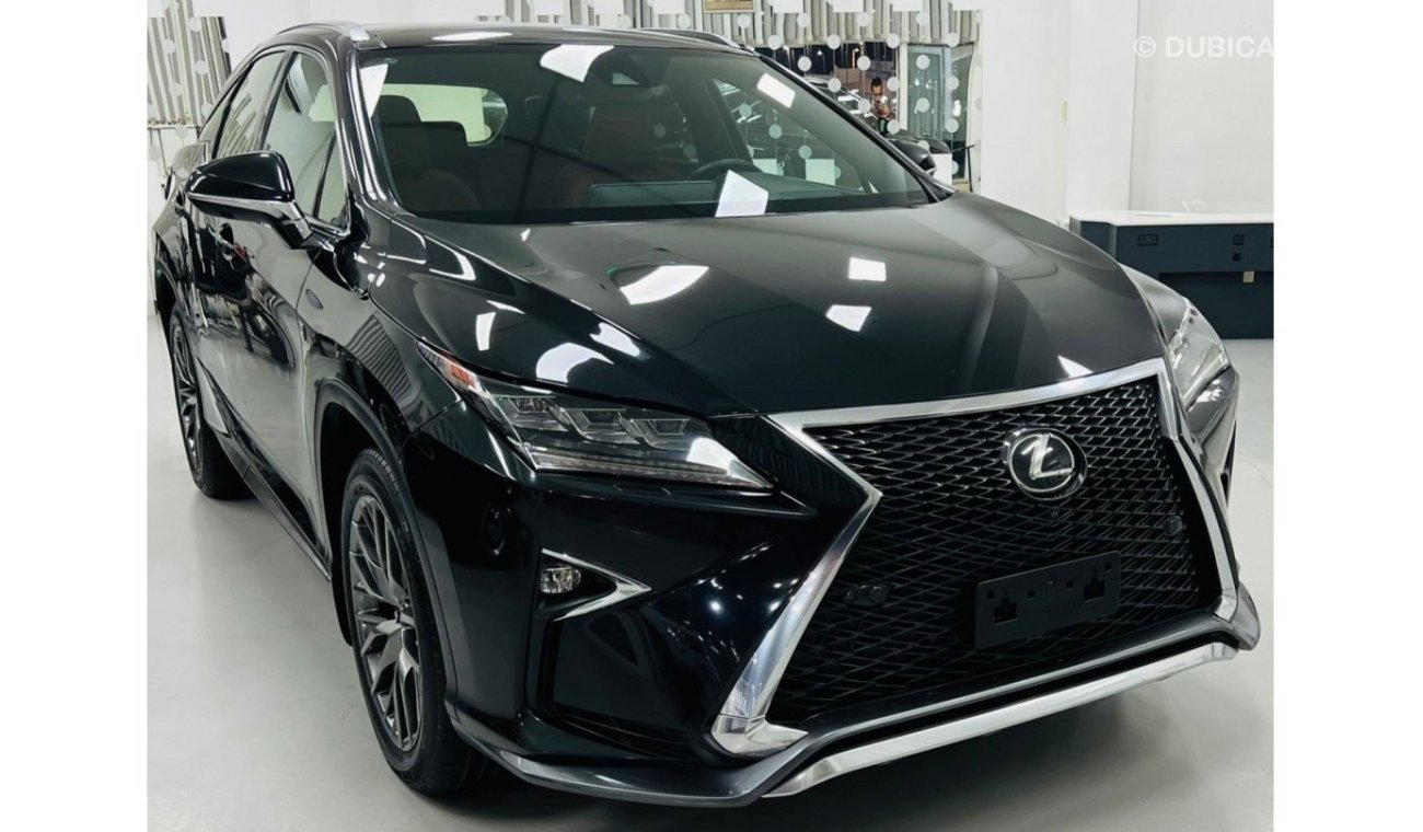 Lexus RX350 F-Sport GCC .. Original Paint .. Perfect Condition .. F sport .