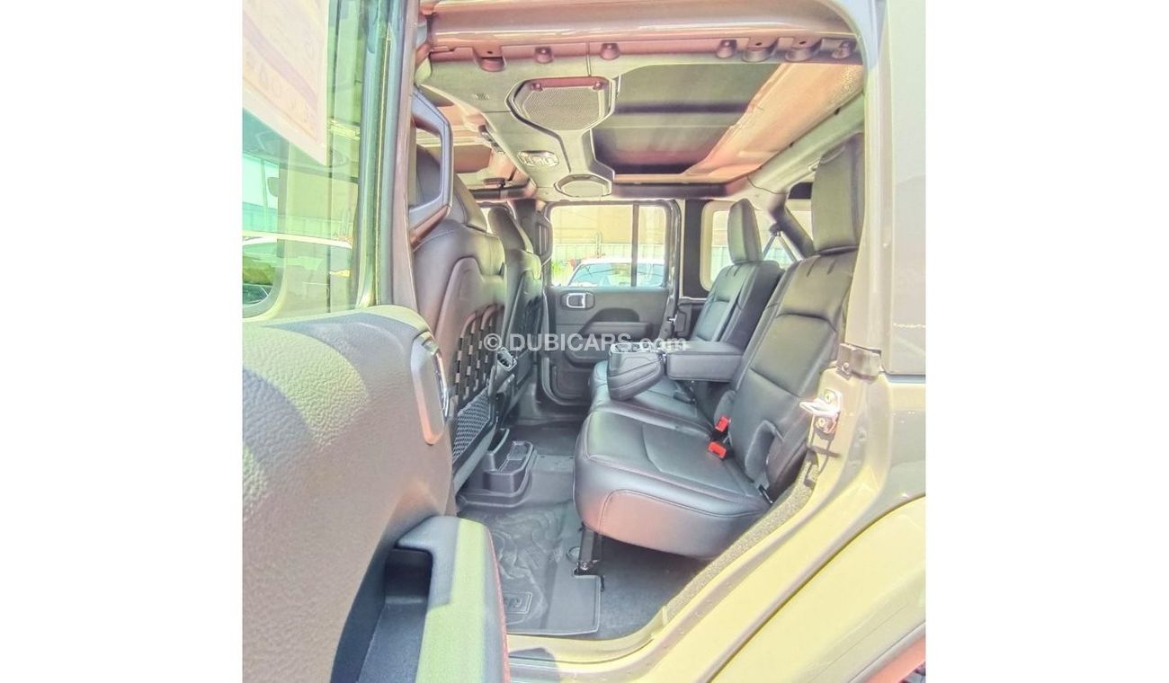 Jeep Wrangler Rubicon 4 Door 3.6L Under Warranty 2023 GCC