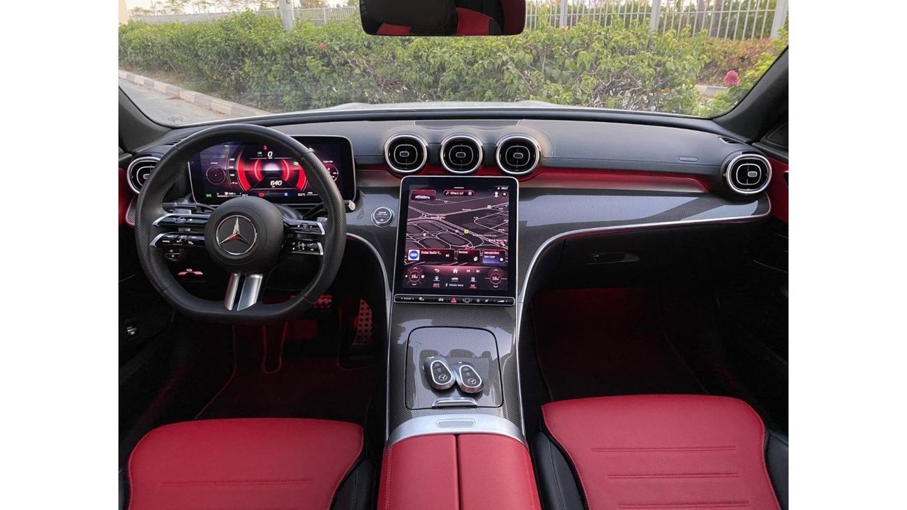 Mercedes-Benz C 200 MERCEDES C200 2024 AMG PACKAGE - 5 YEARS WARRANTY AND SERVICE CONTRACT FROM GARGASH