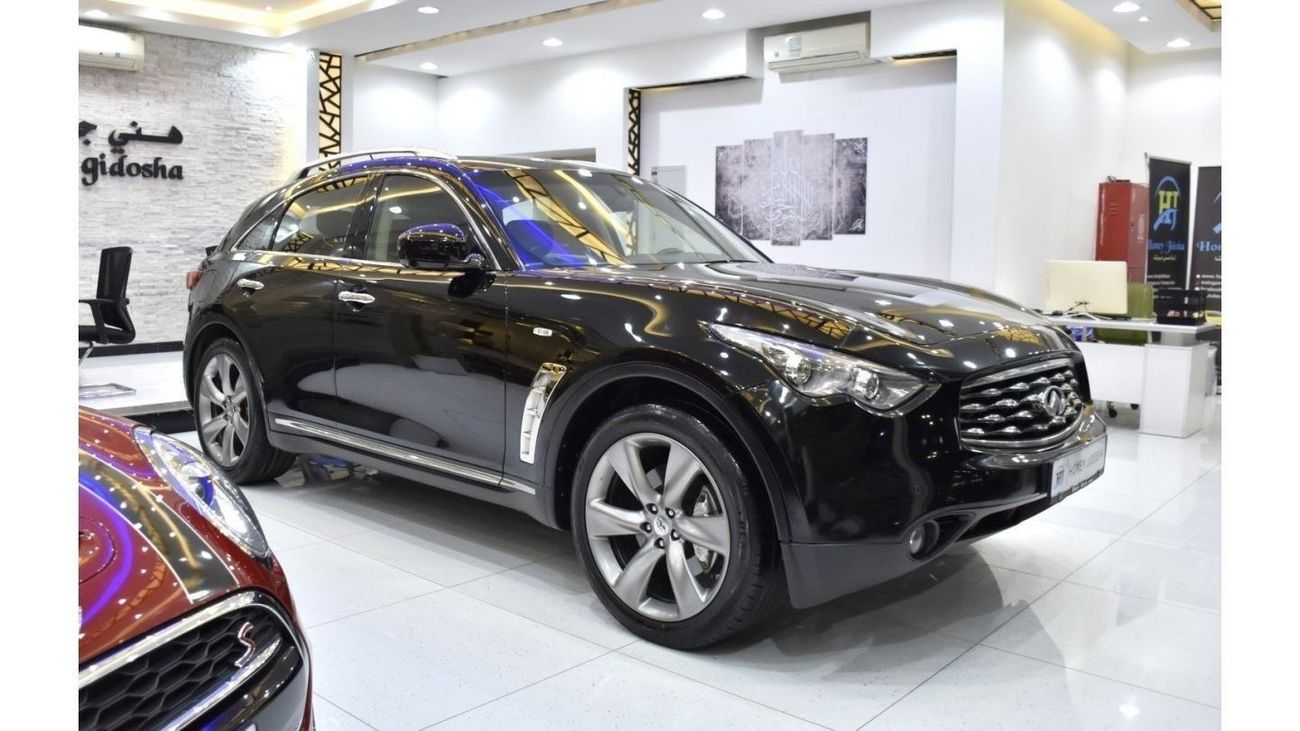 Infiniti FX50 EXCELLENT DEAL for our Infiniti FX50 S ( 2009 Model ) in Black Color GCC Specs