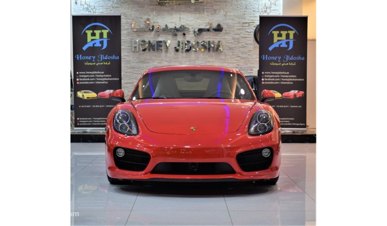 Porsche Cayman S EXCELLENT DEAL for our Porsche CAYMAN S 2014 Model!! in Red Color! GCC Specs