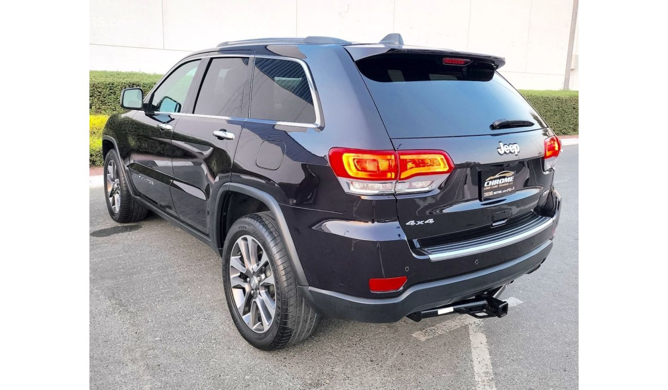 جيب جراند شيروكي 2018 JEEP GRAND CHEROKEE LIMITED (WK2), 5DR SUV, 3.6L 6CYL PETROL, AUTOMATIC, FOUR WHEEL DRIVE