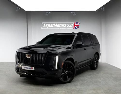 كاديلاك إسكالاد سبورت بلاتينيوم Black Edition • FDSH • Warranty + Service Contract Until • GCC