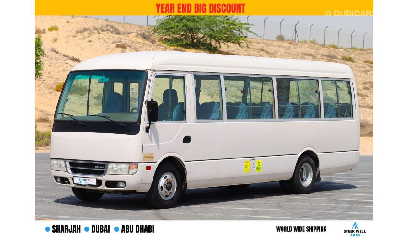 ميتسوبيشي روزا Bus | 34 Executive Seater | Diesel | Excellent Condition | GCC