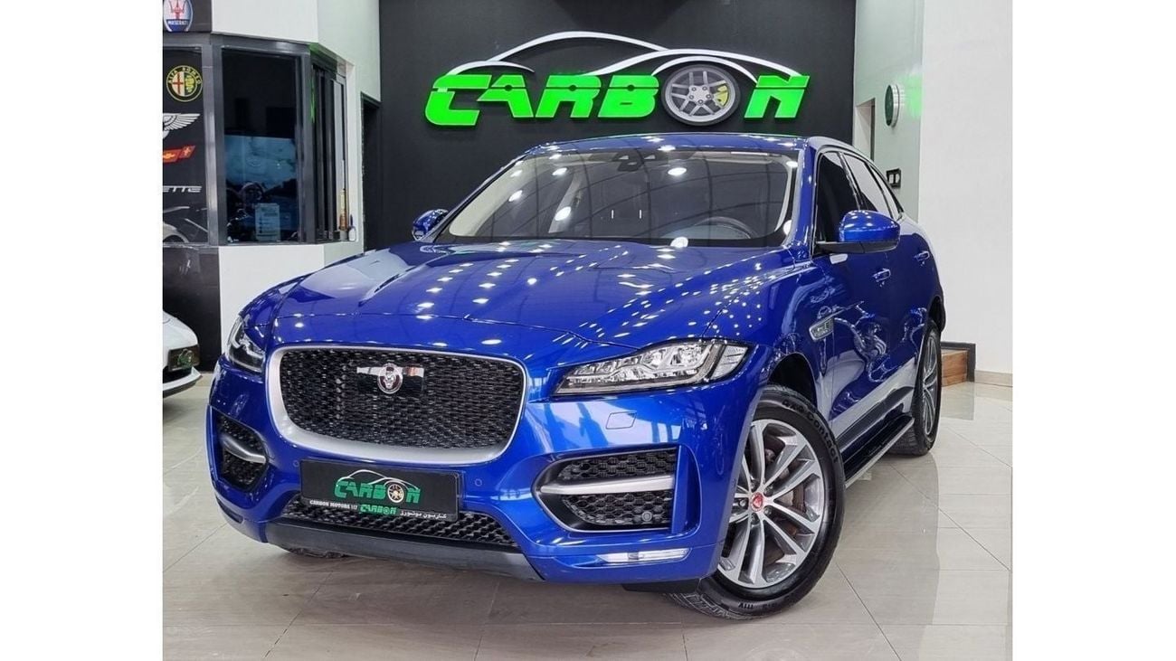 Jaguar F Pace R-Sport SUMMER PROMOTION JAGUAR F PACE R 2.5T 2019 GCC IN PERFECT CONDITION UNDER AL TAYER WARRANTY