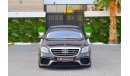 Mercedes-Benz S 63 AMG | 8,713 P.M  | 0% Downpayment | Amazing Condition!