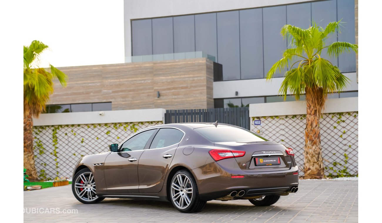 Maserati Ghibli S Q4 | 2,624 P.M | 0% Downpayement | Full Option | Perfect Condition