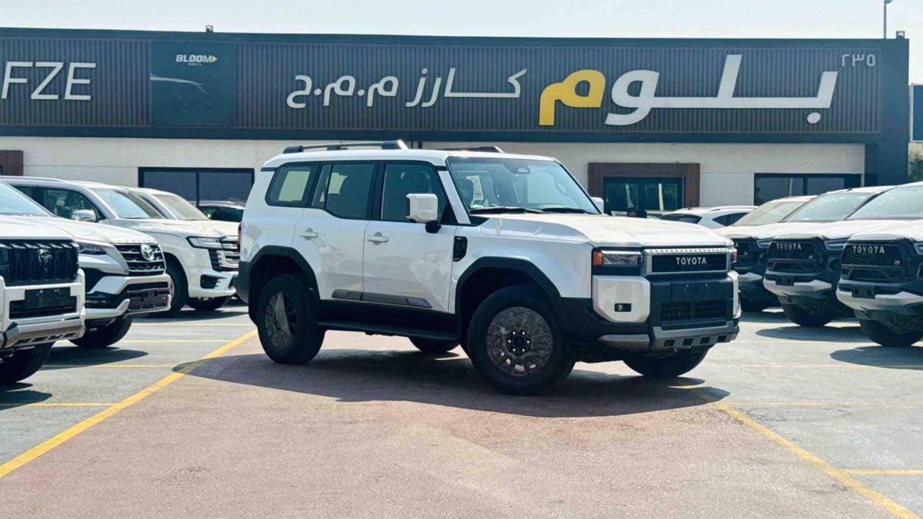 تويوتا برادو ALL ROUNDER G مقاعد كهربائية مزودة برادار، فتحة سقف، فتحات تهوية خلفية رقمية للتكييف 2026