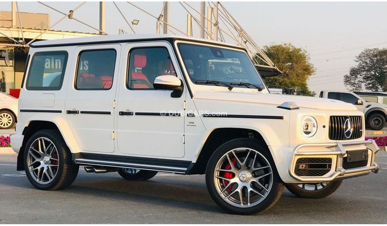 Mercedes-Benz G 63 AMG Pearl White