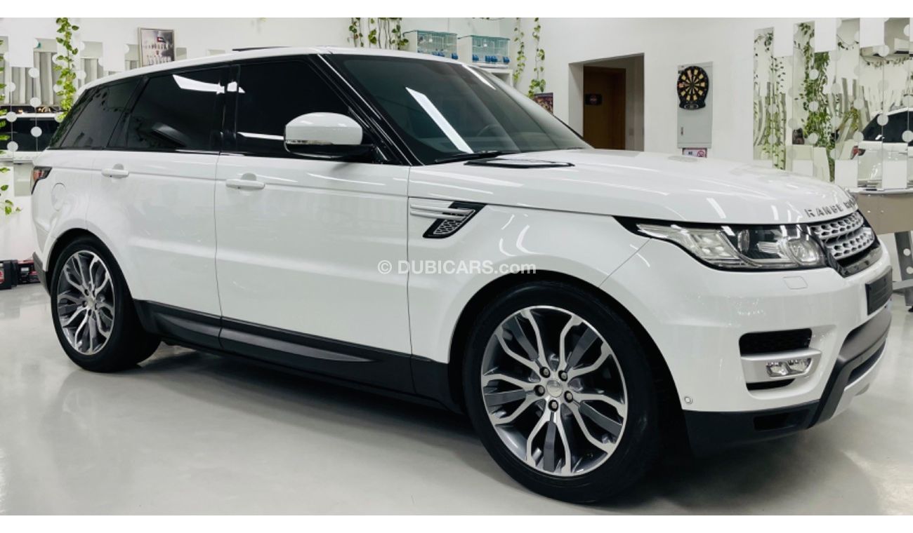 Land Rover Range Rover Sport GCC .. FSH .. Perfect Condition .. HSE .. Top Range .. V6 .