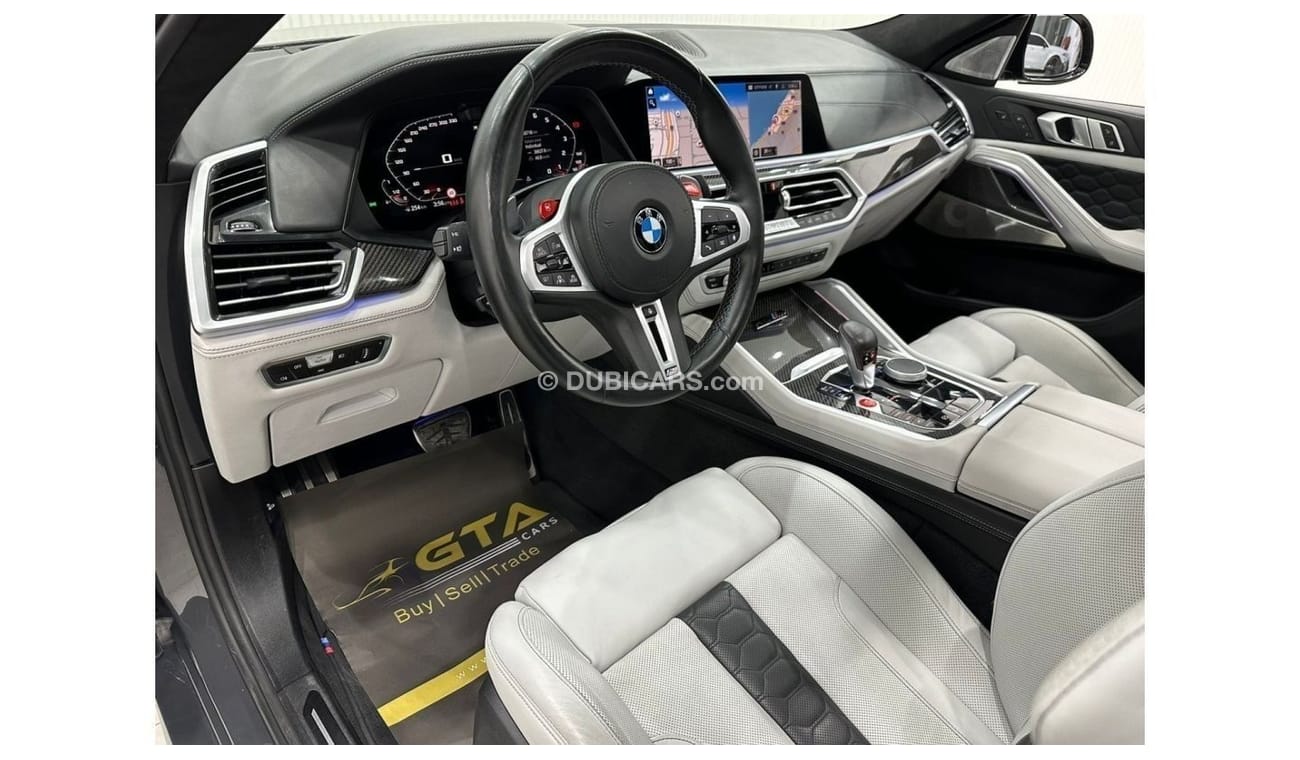 BMW X6M 2021 BMW X6M Competition, February 2024 BMW Warranty + Service Contract, Full Options, GCC