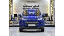 Ford EcoSport EXCELLENT DEAL for our Ford EcoSport ( 2017 Model ) in Blue Color GCC Specs