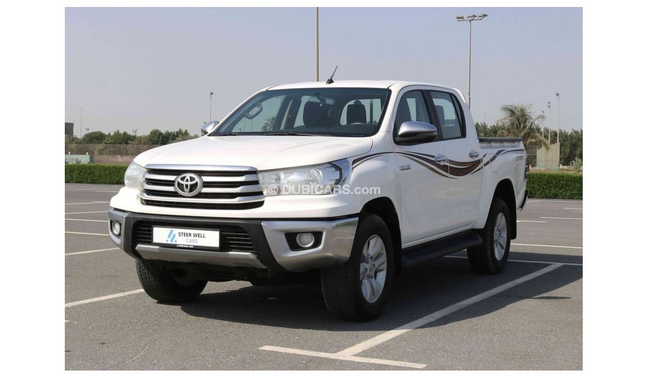 Toyota Hilux 2019 | HILUX 4X4 DOUBLE CABIN MANUAL GEAR - WITH GCC SPECS AND EXCELLENT CONDITION