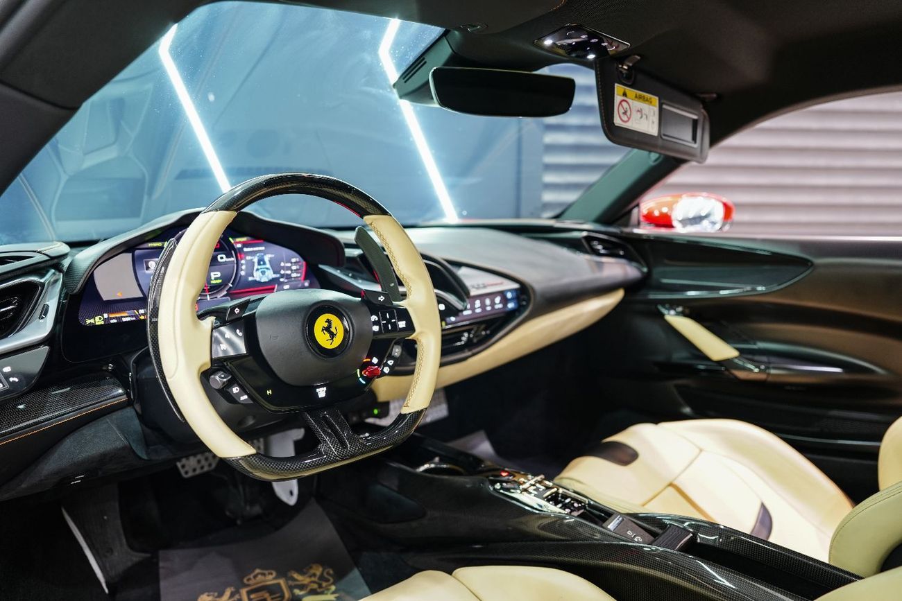 Ferrari SF90 Stradale Extended Asseto Fiorano Package, Al Tayer Warranty + Service!!