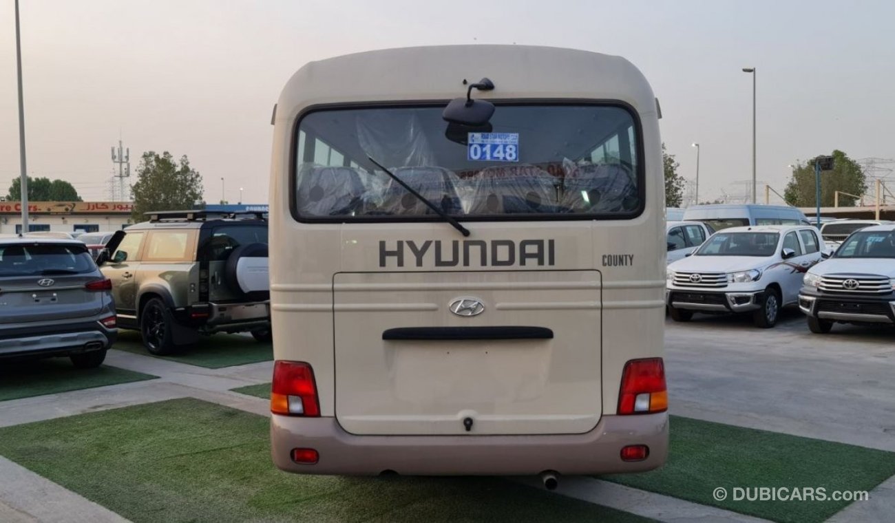 هيونداي كونتي HYUNDAI COUNTY BUS 29 +1 SEATS- DSL - 2017- 0KM - FULL OPTION