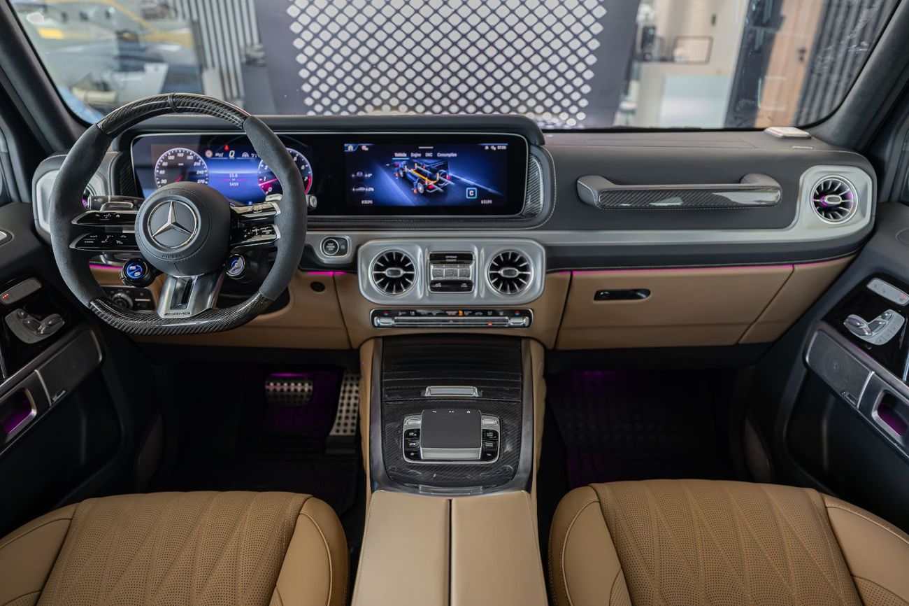 مرسيدس بنز G 63 AMG Double Night Package - Carbon Fiber - 2025 - 5 Years Gargash Auto Warranty