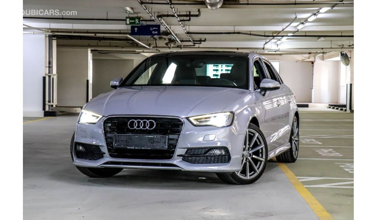 أودي A3 Audi A3 S-Line 2016 GCC under Warranty with Zero Down-Payment.