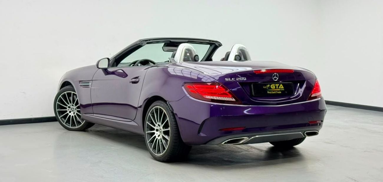 Mercedes Benz SLC200 STD 2017 Mercedes-Benz SLC 200, Excellent Condition, GCC Specs