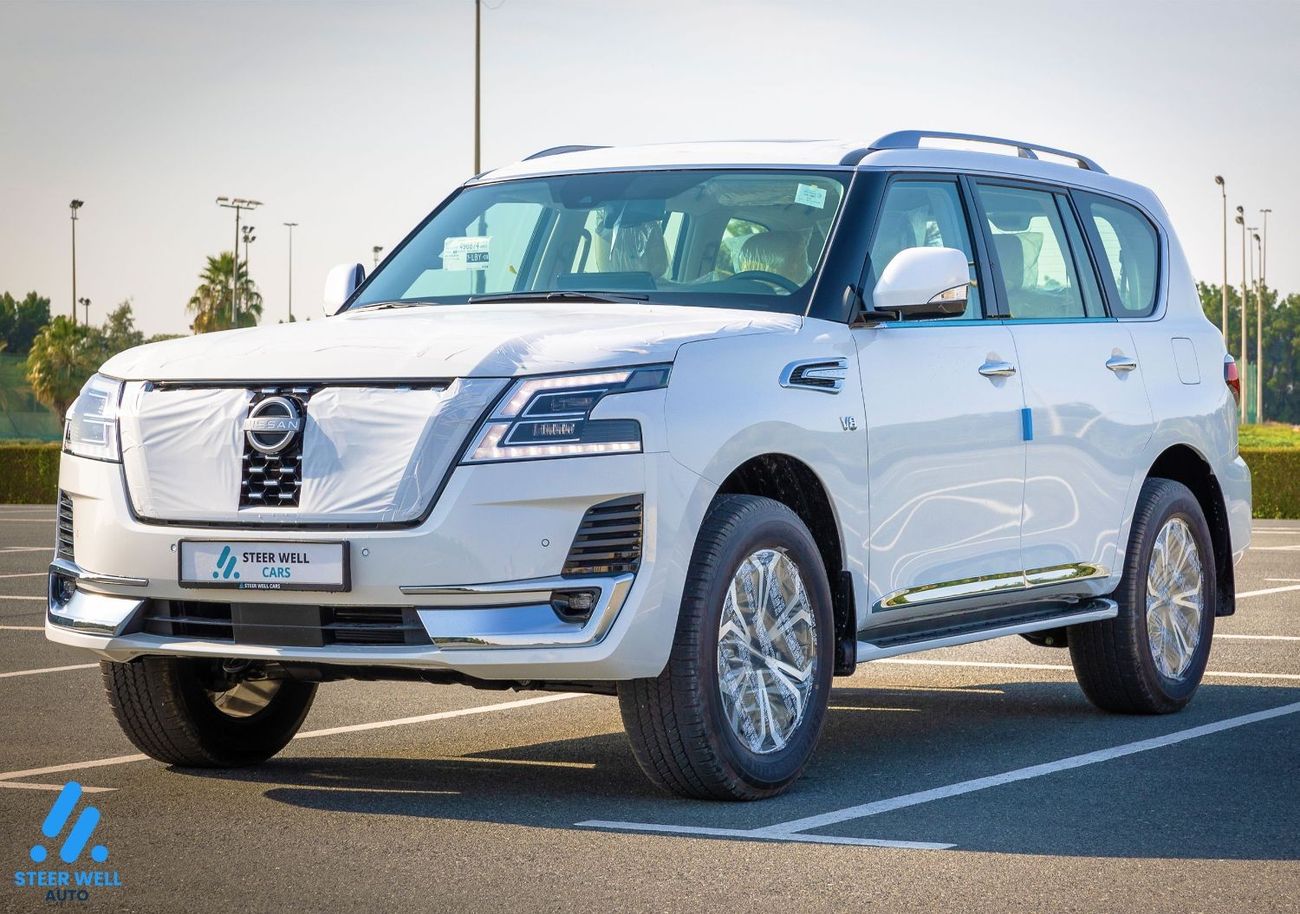 Nissan Patrol LE Titanium 5.6L / Warrior V8 / 7 4WD A/T Petrol / The Best Luxury SUV - GCC - Book Now