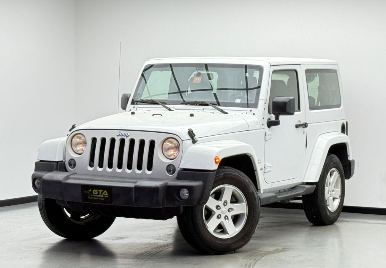 Jeep Wrangler Sahara 3.6L A/T 2015 Jeep Wrangler Sahara, Full Service History, Excellent Condition, GCC