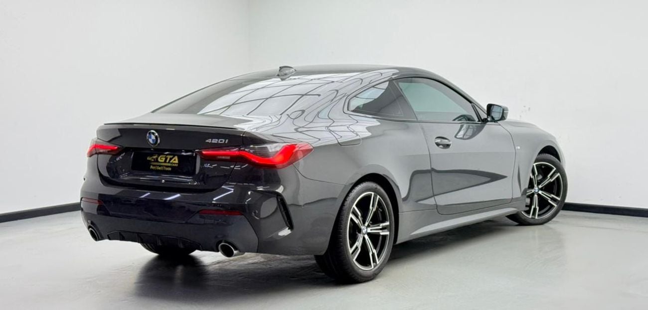 BMW 420i M SPORT 2021 BMW 420i M-Sport Coupe, Warranty, Full BMW Service History, Excellent Condition, GCC