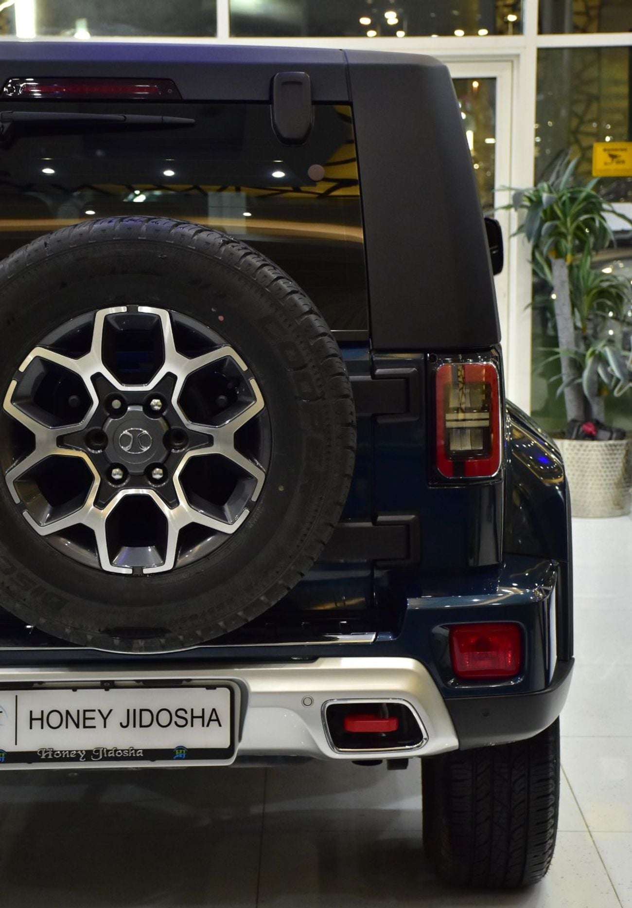 BAIC BJ40 HONOR EXCELLENT DEAL for our BAIC BJ40L ( 2023 Model ) in Blue - Green Color GCC Specs