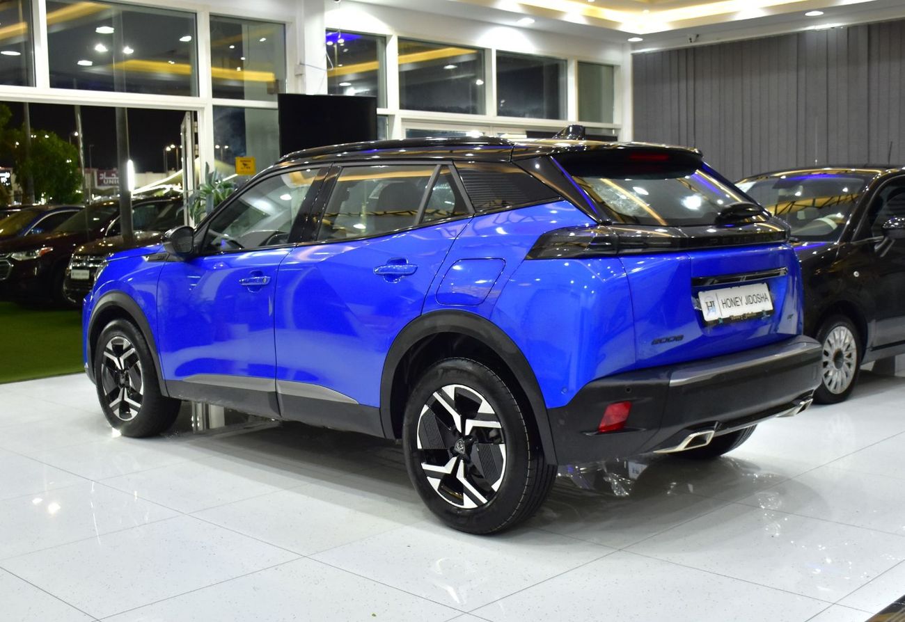 Peugeot 2008 EXCELLENT DEAL for our Peugeot 2008 GT ( 2024 Model ) in Blue Color GCC Specs