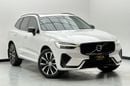Volvo XC60 2023 Volvo XC60 B5 Ultimate Dark, 2027 Volvo Warranty, Volvo Service History, GCC