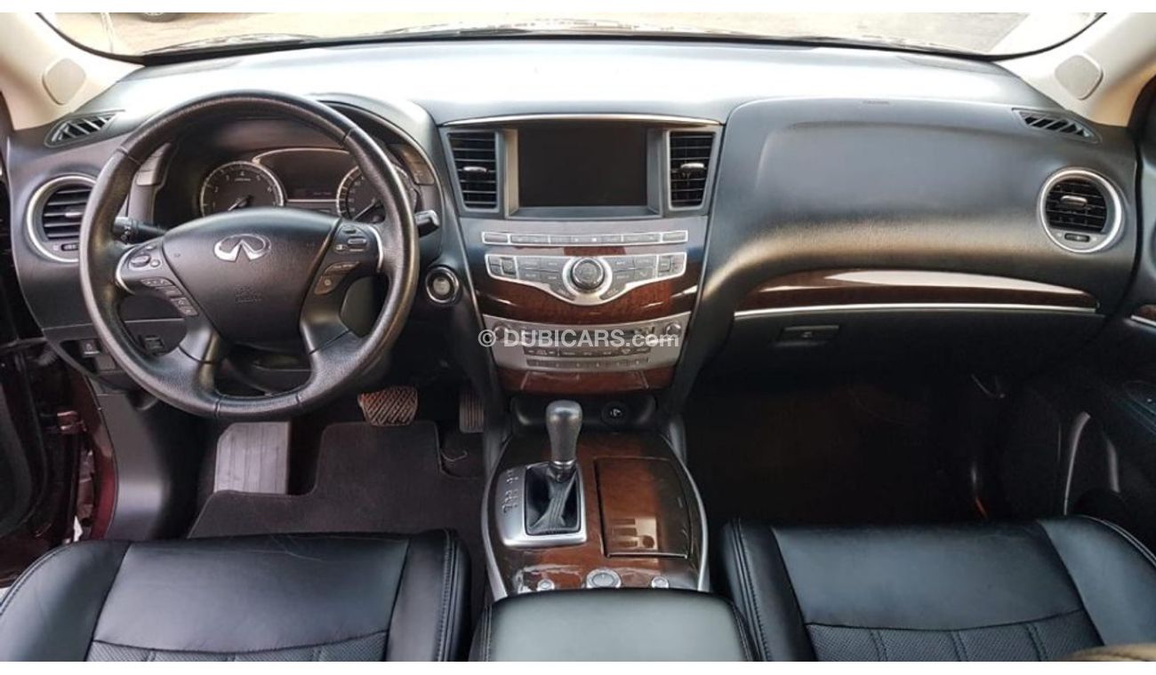 Infiniti JX35 Infinity JX 35 model 2013 GCC car prefect condition full option panoramic roof leather seats 5camer